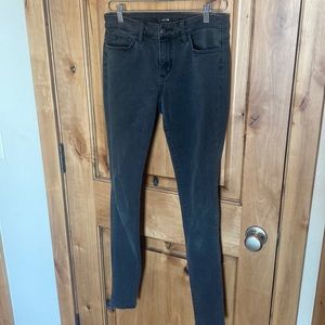 Joe’s Women’s dark grey skinny jeans size 27 mid rise